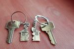 Two broken house keys